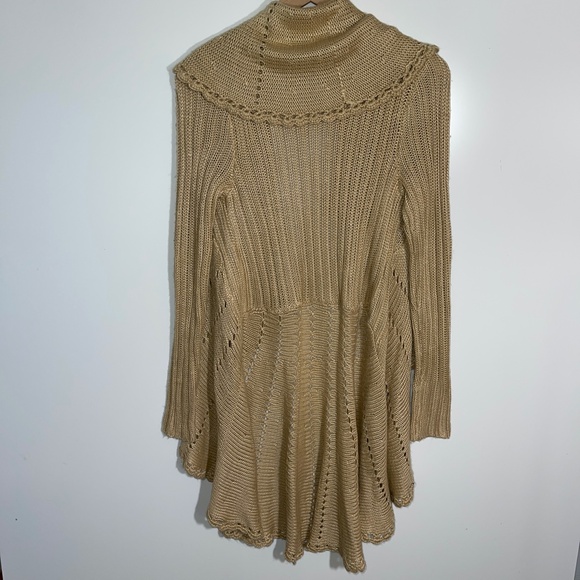Belldini Open Waterfall Long Sleeve Cardigan Sweater Size Medium - Picture 4 of 5